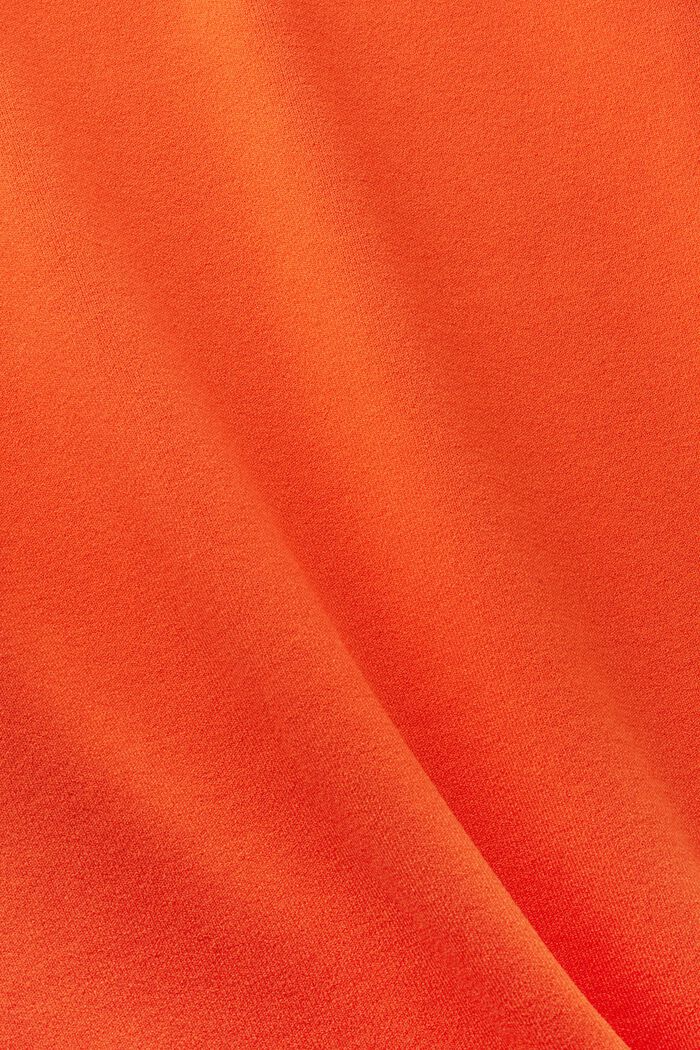 Tech Knit Mini Dress, BRIGHT ORANGE, detail image number 5