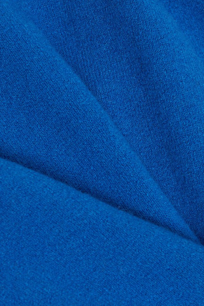 Knitted Mini Dress, BRIGHT BLUE, detail image number 7