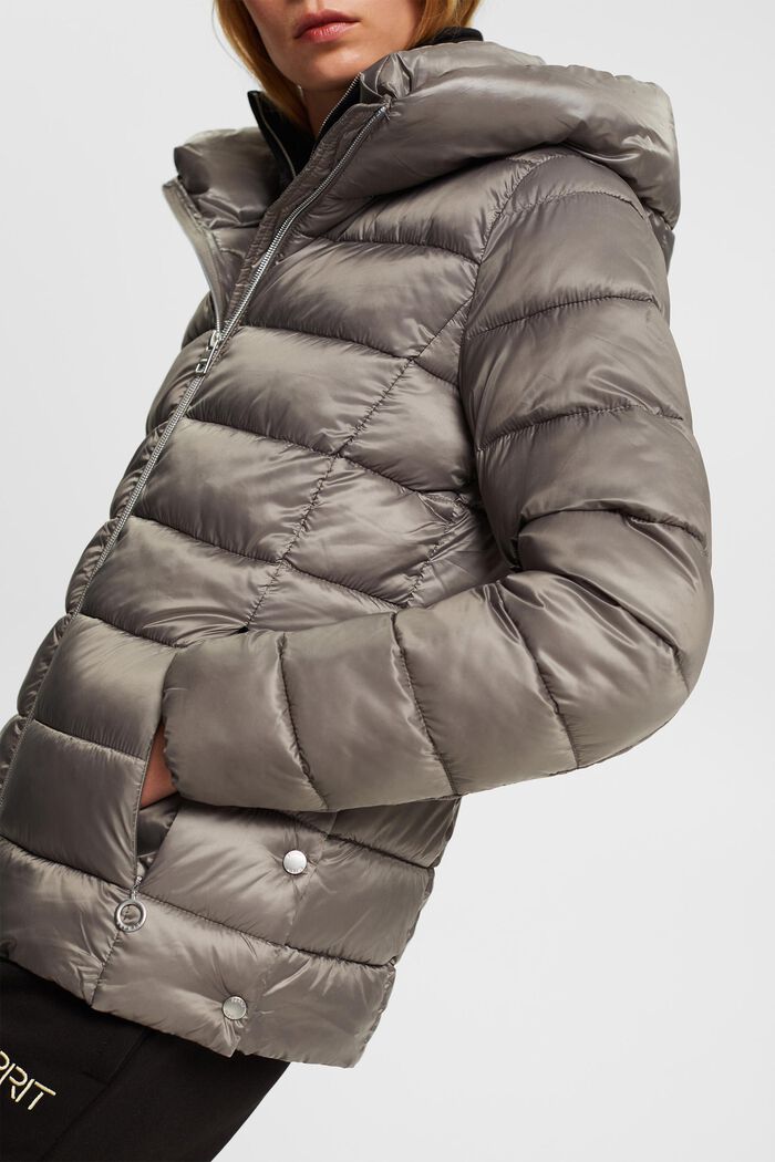Quilted jacket with 3M™ Thinsulate™ padding, LIGHT GUNMETAL, detail image number 0