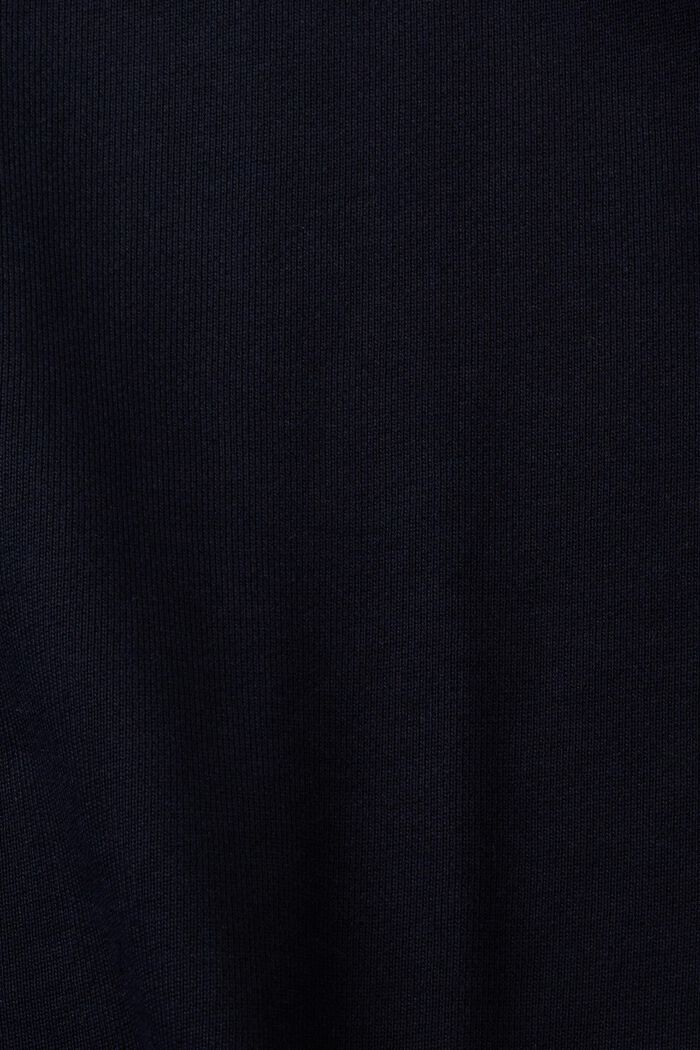 Sweatshirt with embroidered sleeve logo, NAVY, detail image number 4