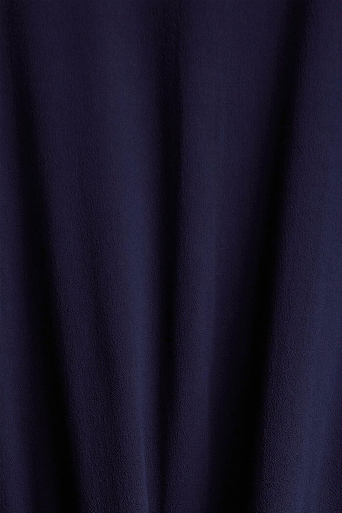 Dress with buttons, LENZING™ ECOVERO™, NAVY, detail image number 4