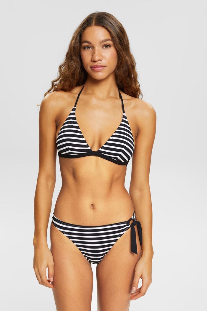 Padded bikini top, BLACK, detail image number 0