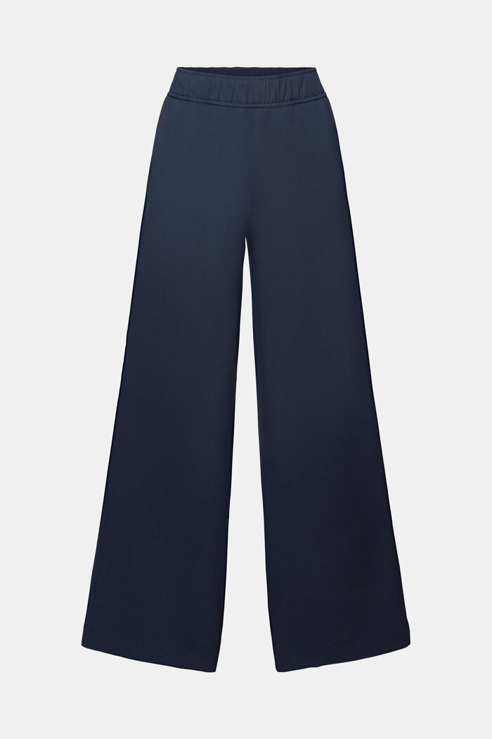 Wide leg pull-on trousers, PETROL BLUE, detail image number 6