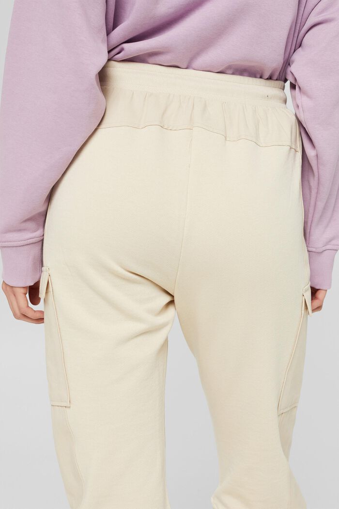 Cargo-style tracksuit bottoms, SAND, detail image number 5