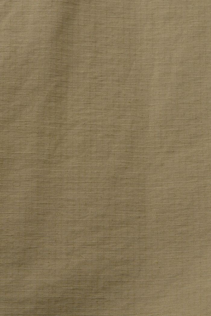 Utility shirt, cotton blend, KHAKI GREEN, detail image number 5