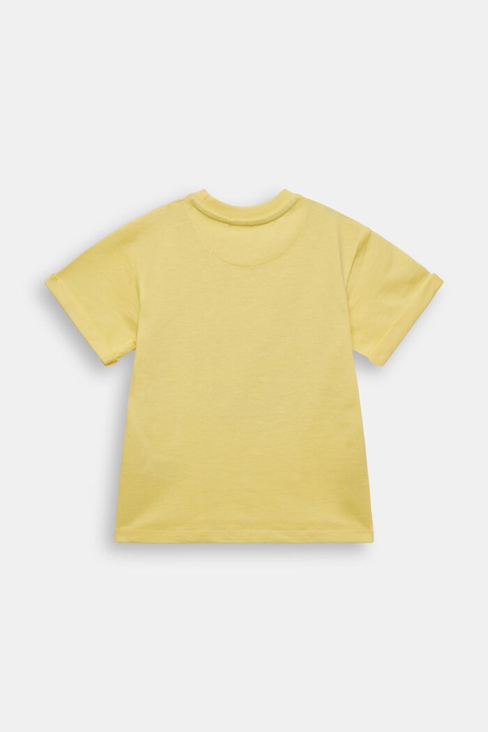 Front Print T-Shirt, LIGHT YELLOW, detail image number 2