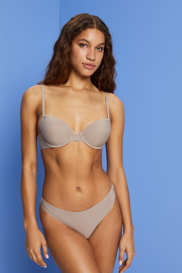 Textured Thong, LIGHT TAUPE, detail image number 0