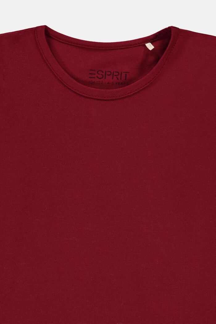 T-Shirts, DARK RED, detail image number 2
