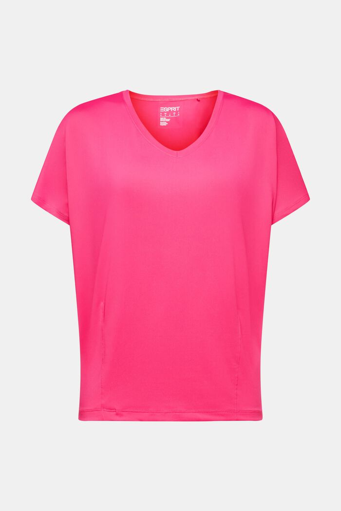 ESPRIT - Active V-Neck T-Shirt E-DRY at our Online Shop