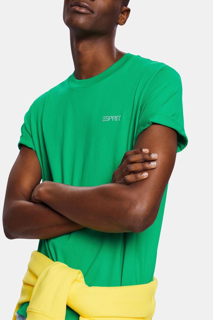 Unisex Logo T-Shirt, GREEN, detail image number 3