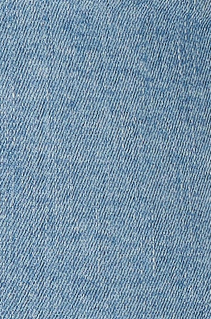 Denim shorts with over-the-bump waistband, LIGHT WASHED, detail image number 4