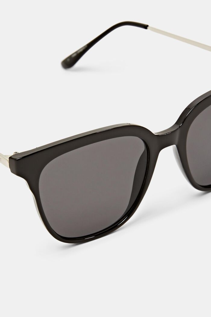 Square Framed Sunglasses, BLACK, detail image number 1