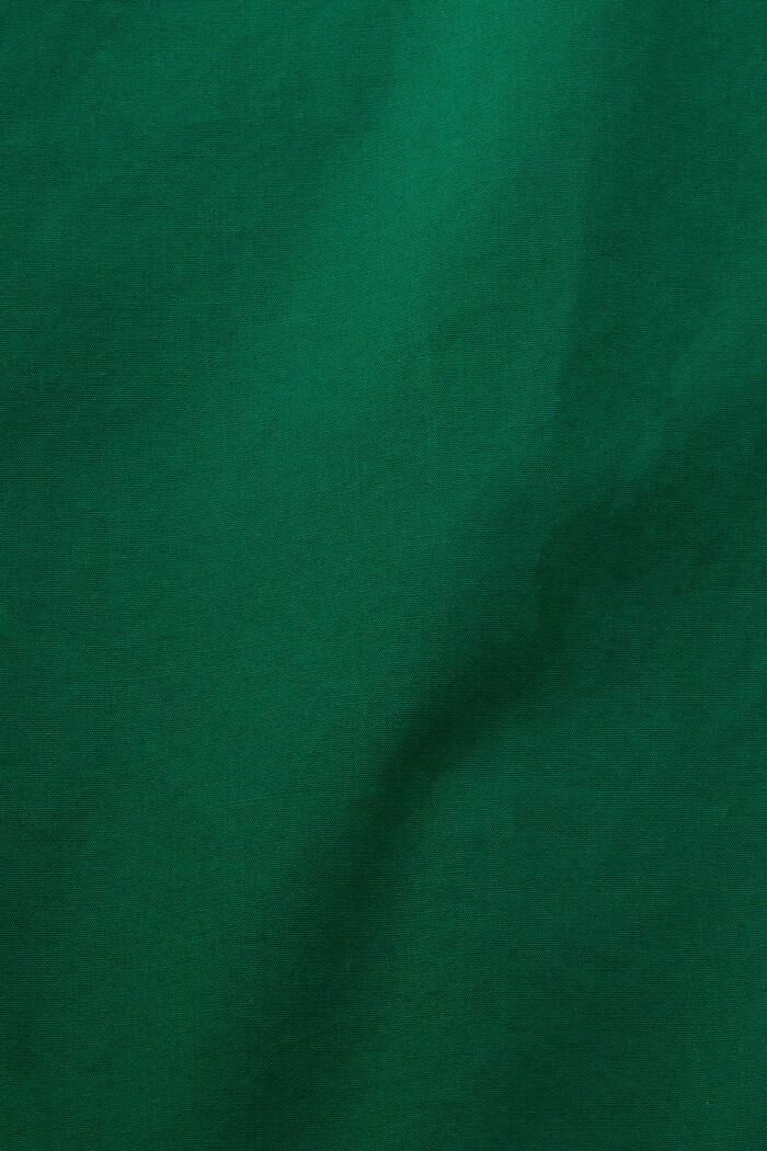 Cotton-Poplin Shirt, DARK GREEN, detail image number 4