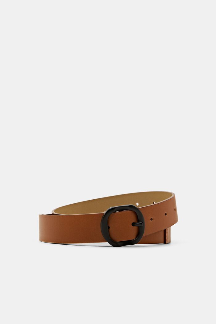 Leather Belt, CAMEL, detail image number 0