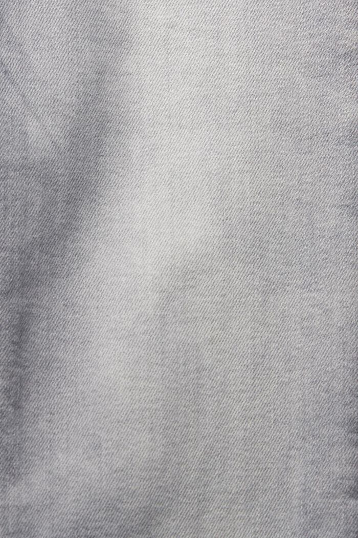 Mid-Rise Straight Jeans, GREY MEDIUM WASHED, detail image number 1