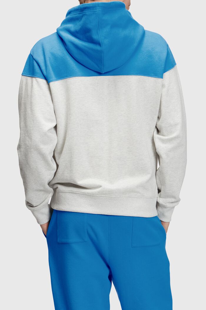 Colour block hoodie, LIGHT GREY, detail image number 1