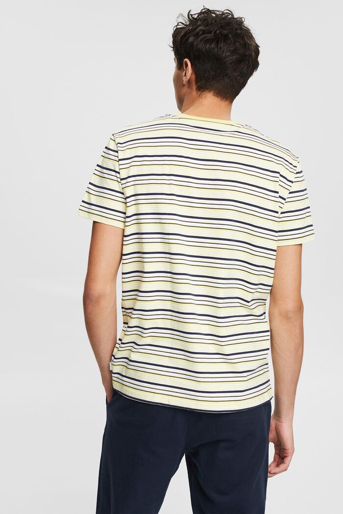striped T-shirt, YELLOW, detail image number 3