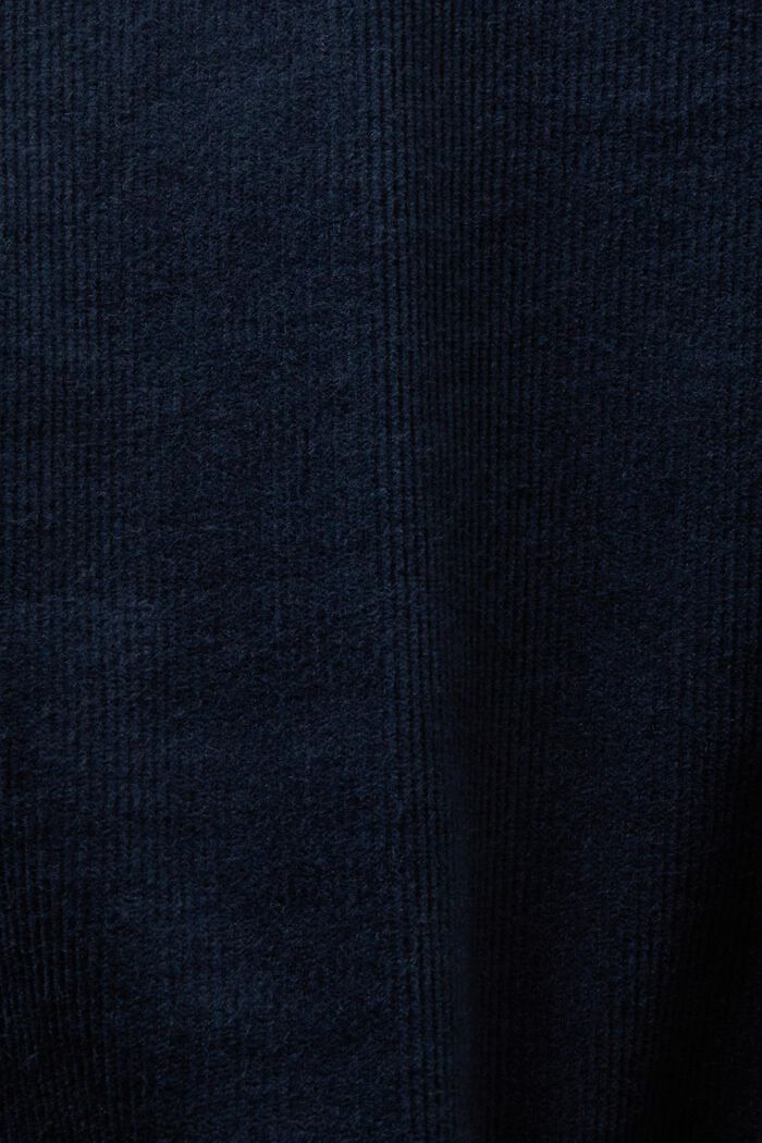Straight Fit Corduroy Trousers, PETROL BLUE, detail image number 6
