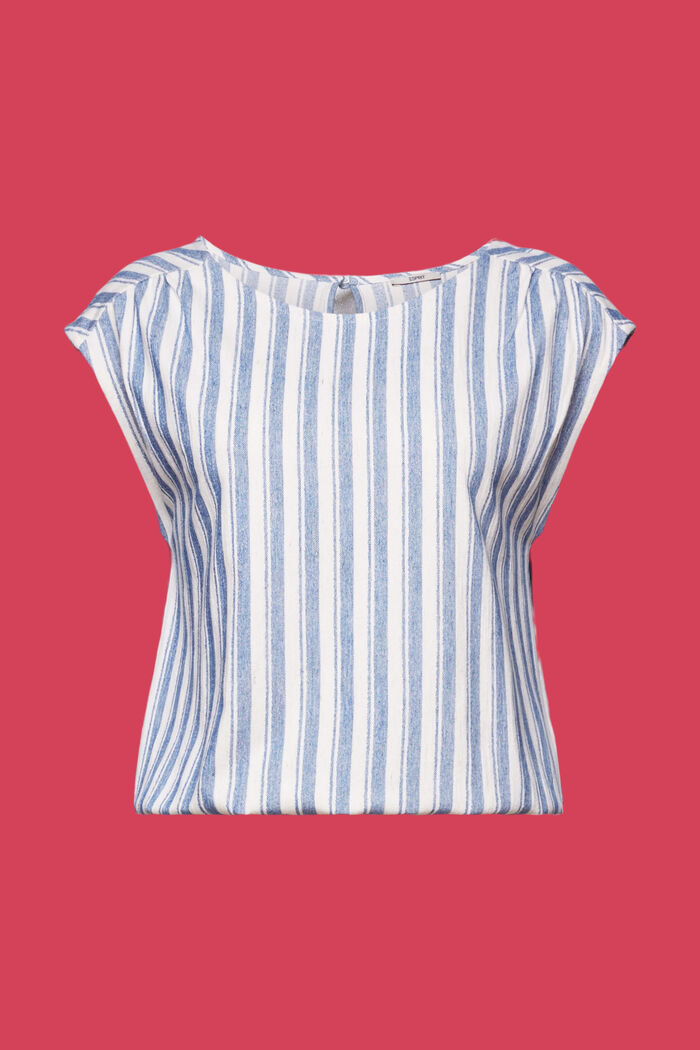 Sleeveless top with vertical stripes, ICE, detail image number 6