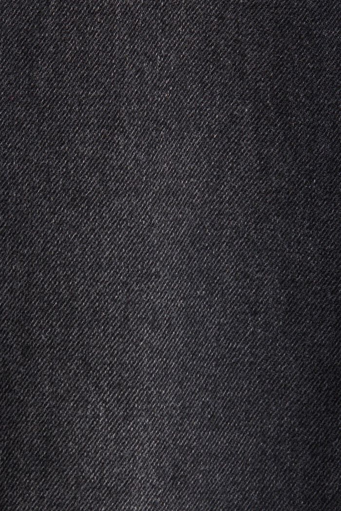 Distressed stretch jeans, BLACK DARK WASHED, detail image number 1