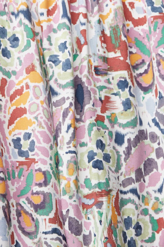 Playsuit with a colourful pattern, LENZING™ ECOVERO™, GREEN, detail image number 4