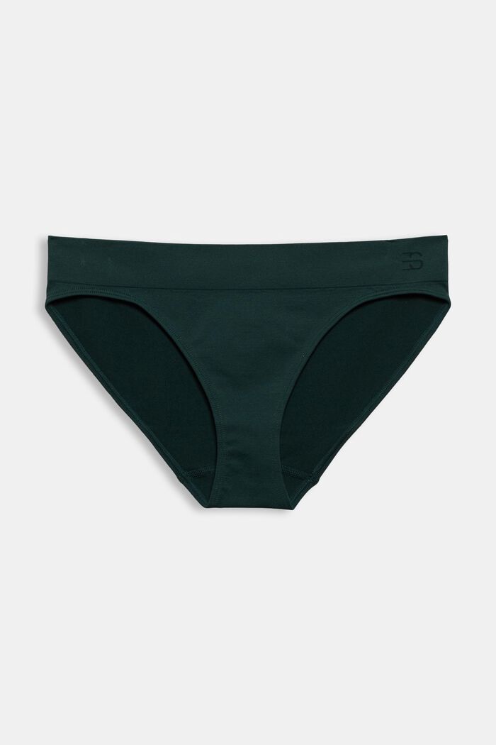 Recycled: soft, comfy hipster briefs, DARK TEAL GREEN, detail image number 3