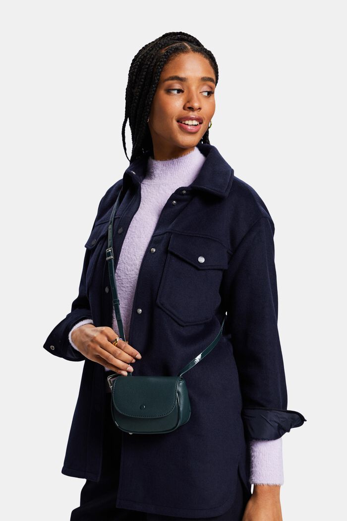 Mini Shoulder Bag, DARK TEAL GREEN, detail image number 5
