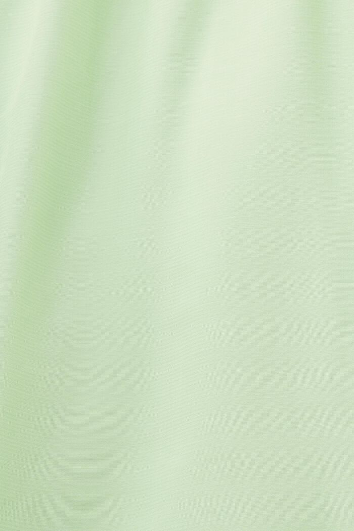 V-neck short-sleeved blouse, CITRUS GREEN, detail image number 5