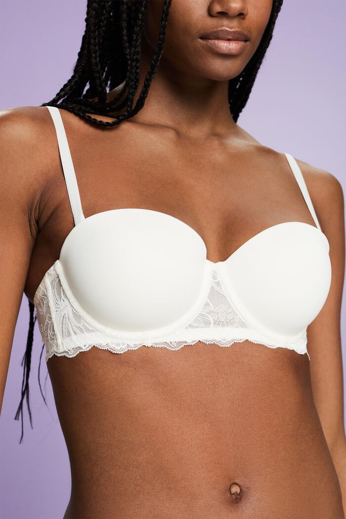 Multifunctional Padded Underwired Bra, OFF WHITE, detail image number 2