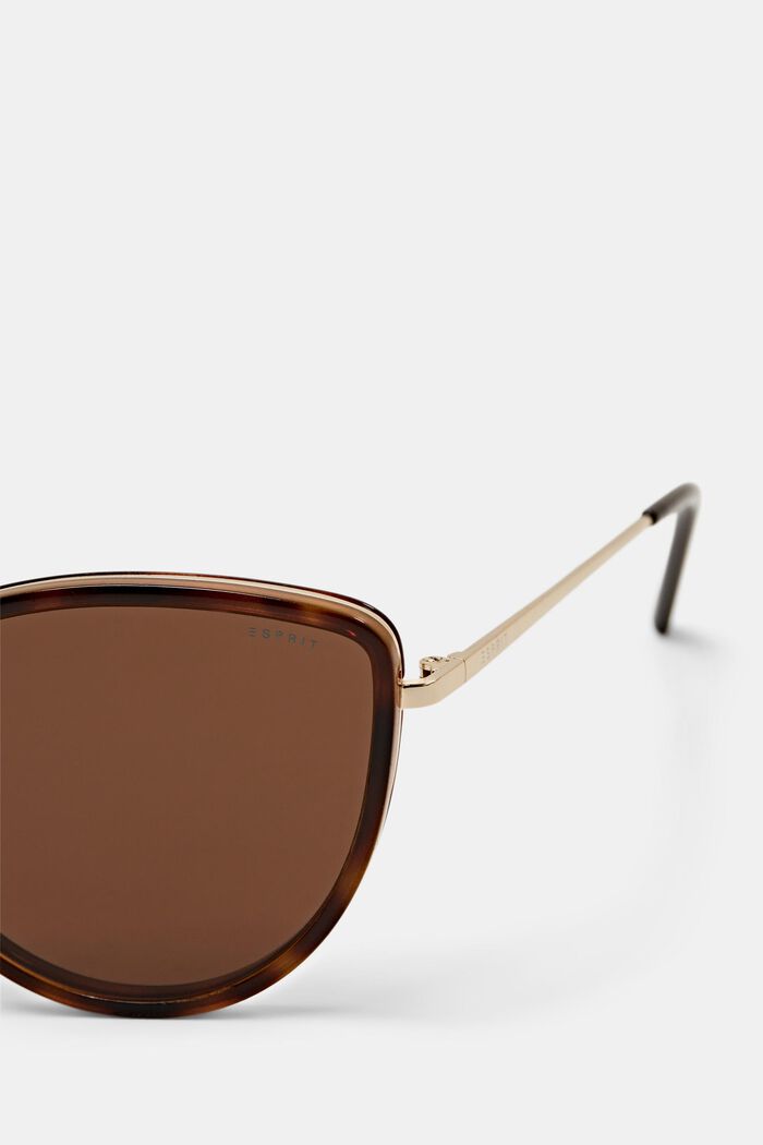 Cat-eye sunglasses, HAVANNA, detail image number 1