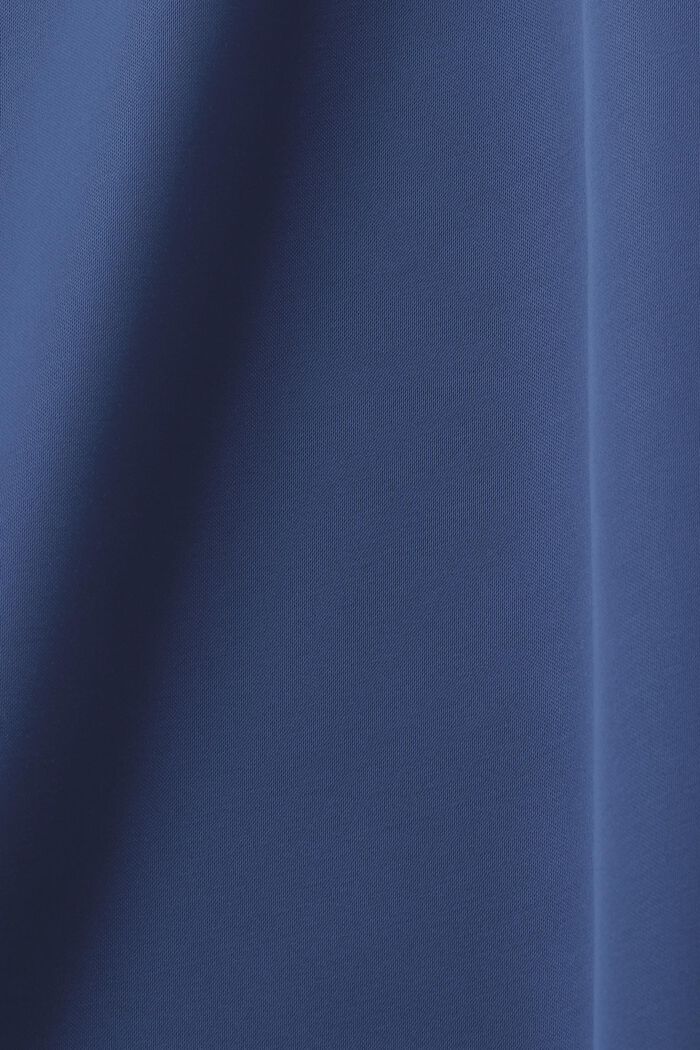 Satin Slip Midi Dress, GREY BLUE, detail image number 6