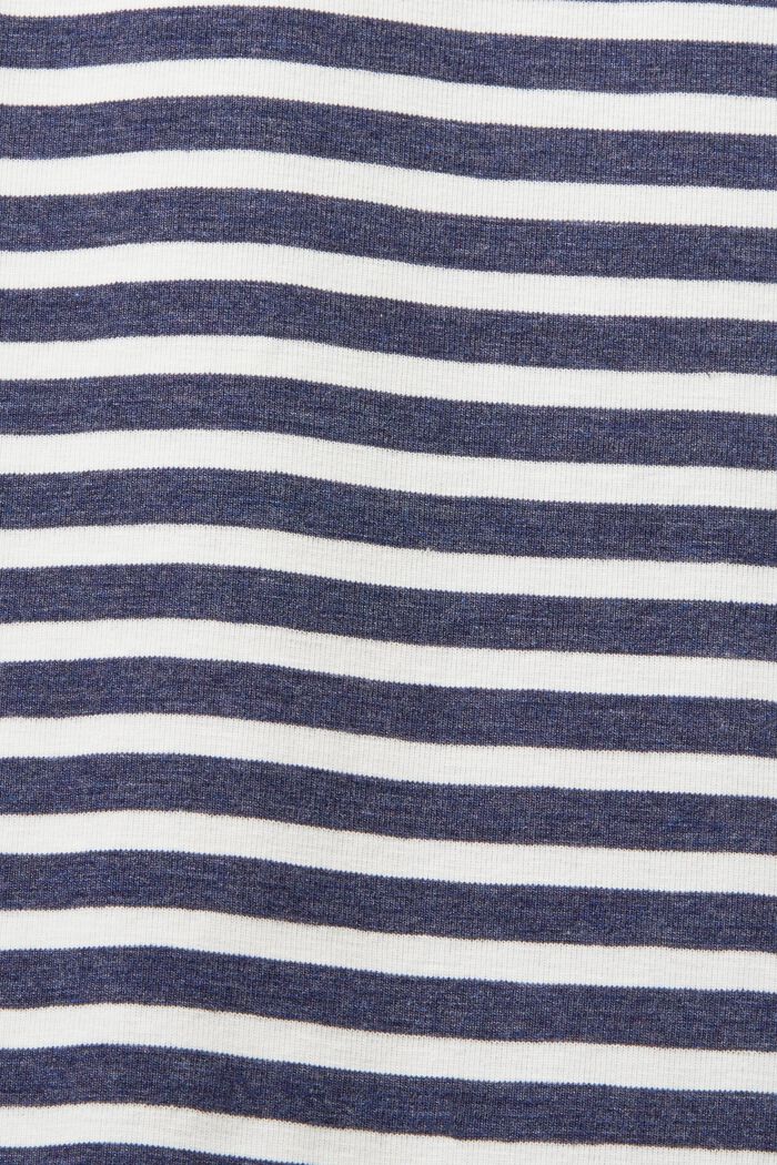 Striped Nightdress, DARK BLUE, detail image number 4