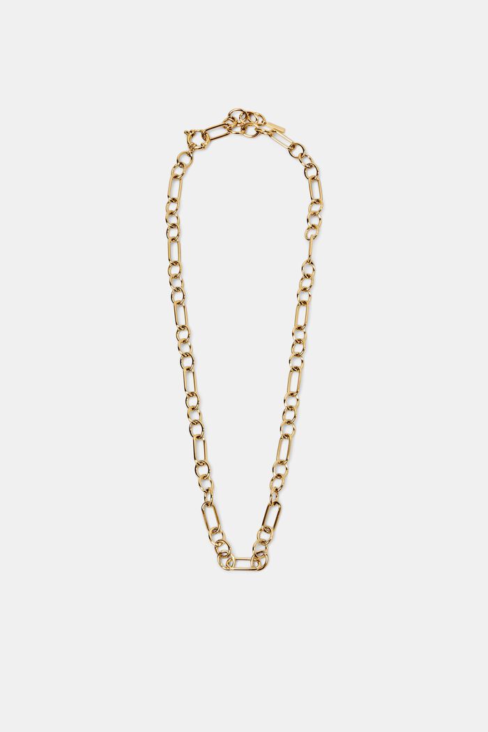 Link Chain Necklace, GOLD, detail image number 0