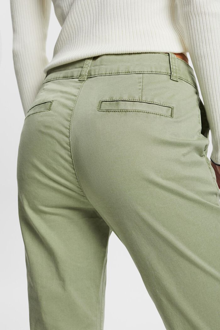 Basic chino trousers, LIGHT KHAKI, detail image number 4