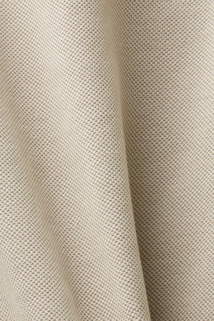 Knitted Cotton Blend Pants, BEIGE, detail image number 6
