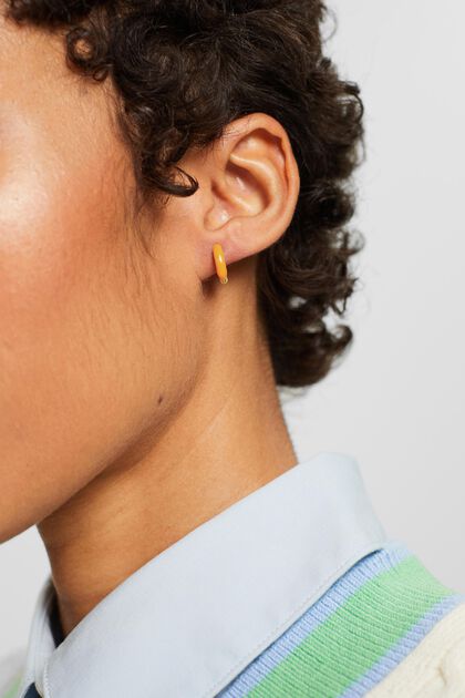 Two-Tone Small Earring