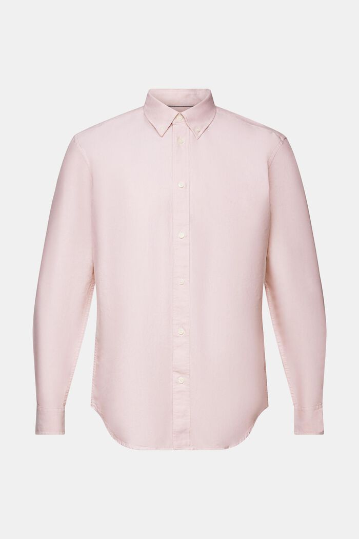 Cotton-Poplin Button Down Shirt, OLD PINK, detail image number 5