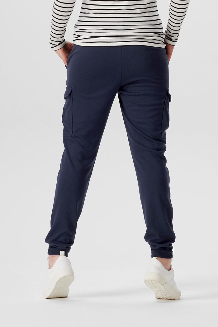 Over-the-bump cargo style joggers, NIGHT SKY BLUE, detail image number 1