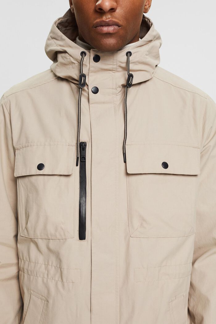Outdoor jacket, LIGHT BEIGE, detail image number 2