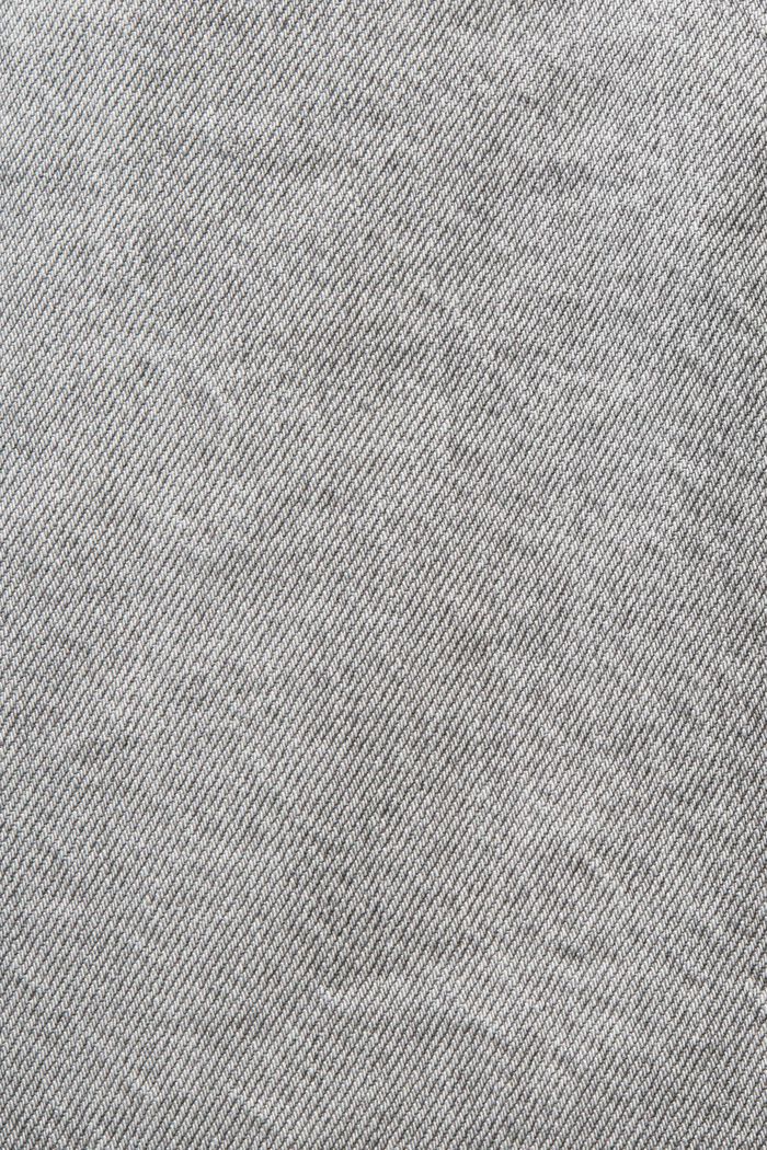 Retro Straight Jeans, GREY LIGHT WASHED, detail image number 5