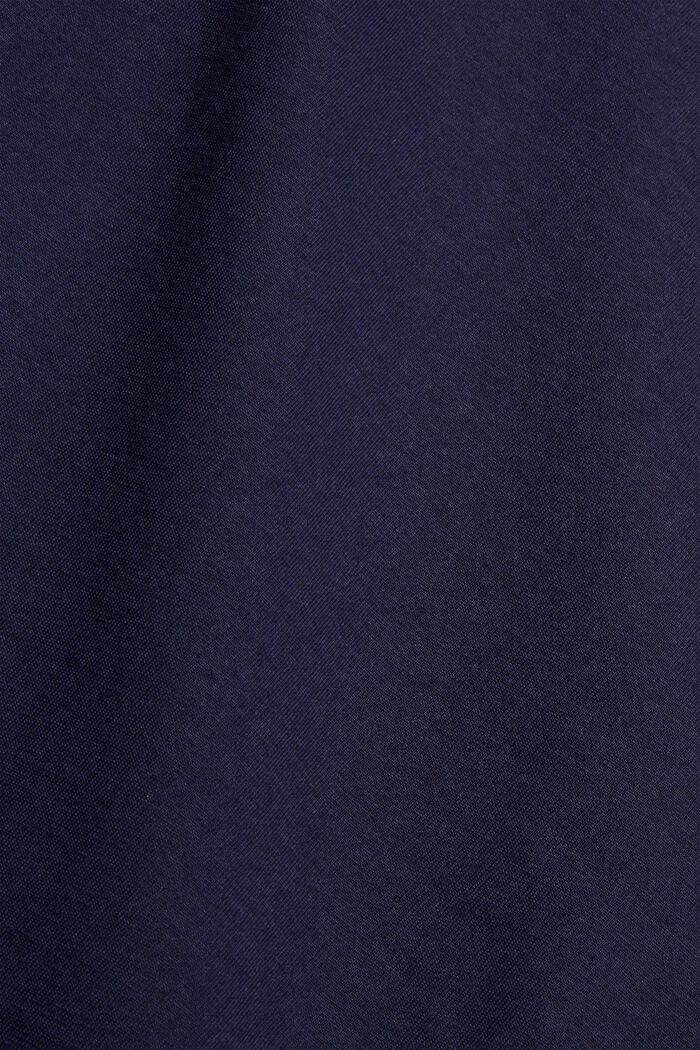 Jersey T-shirt with a print, organic cotton, NAVY, detail image number 5