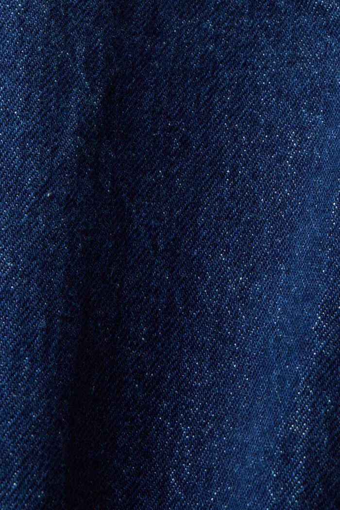 Jeans trucker jacket, stretch cotton, BLUE LIGHT WASHED, detail image number 5