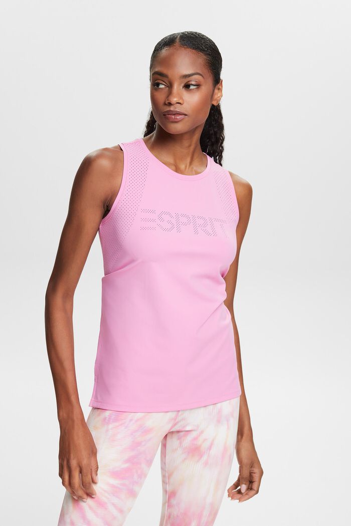 Active Sleeveless Top, PINK, detail image number 0