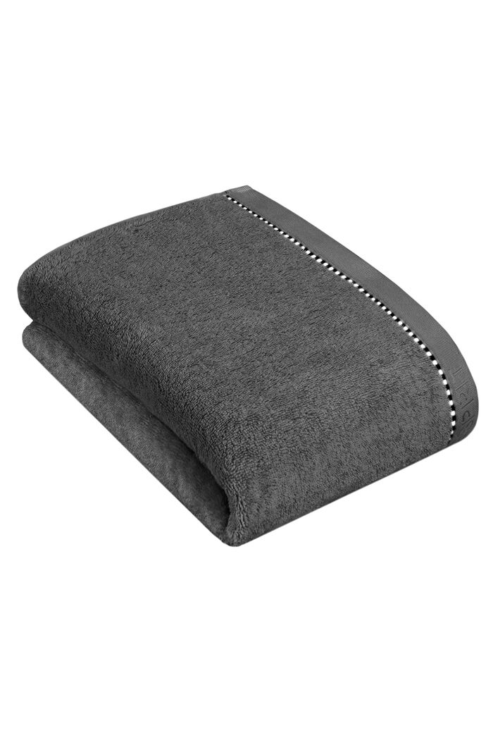 With TENCEL™: terry cloth towel collection, ANTHRACITE, detail image number 2