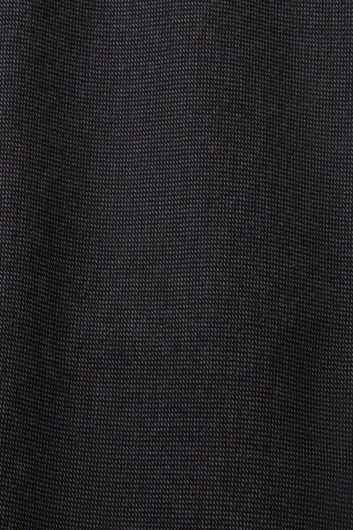 Slim Leg Brushed Chino Trousers, ANTHRACITE, detail image number 6