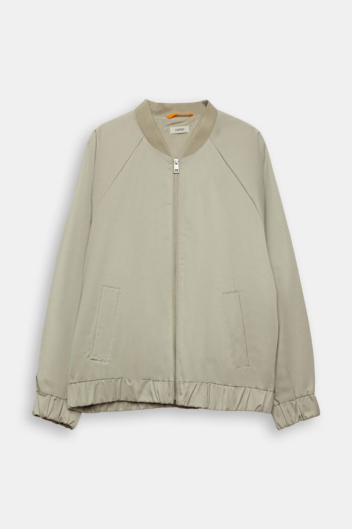 Bomber-style jacket, DUSTY GREEN, detail image number 0