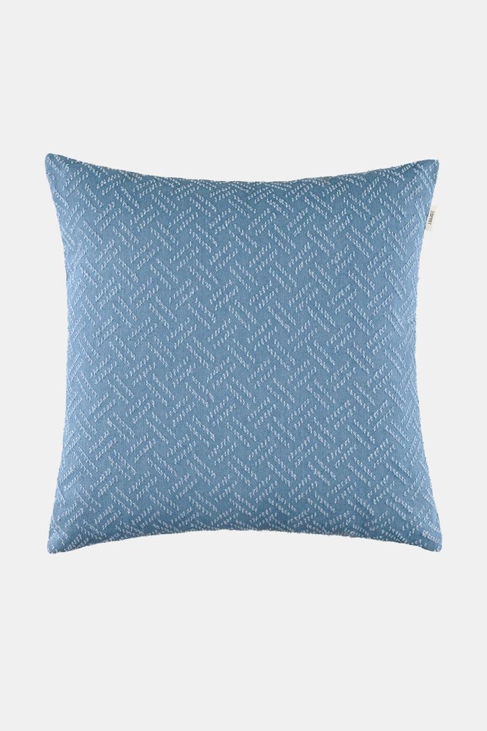 Textured Cushion Cover, LIGHT BLUE, detail image number 0