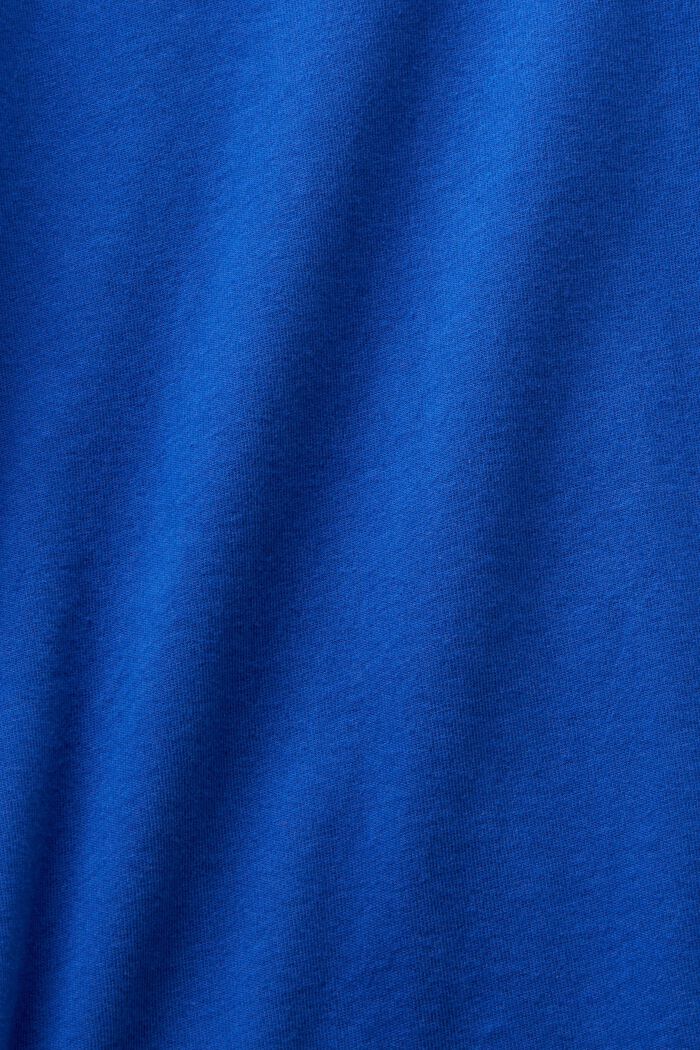 Mixed Material Midi Dress, BRIGHT BLUE, detail image number 5