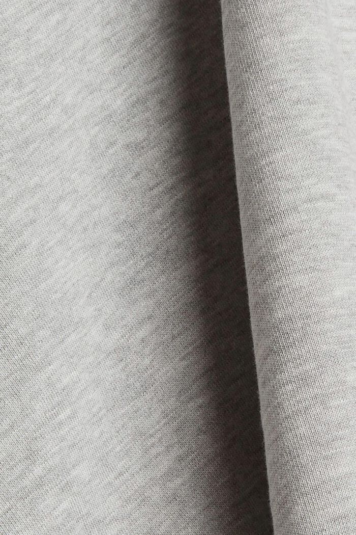 Jumper with a volcano collar, LIGHT GREY, detail image number 4