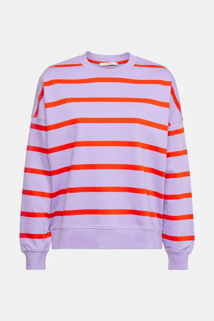 Striped sweatshirt, LILAC, detail image number 5